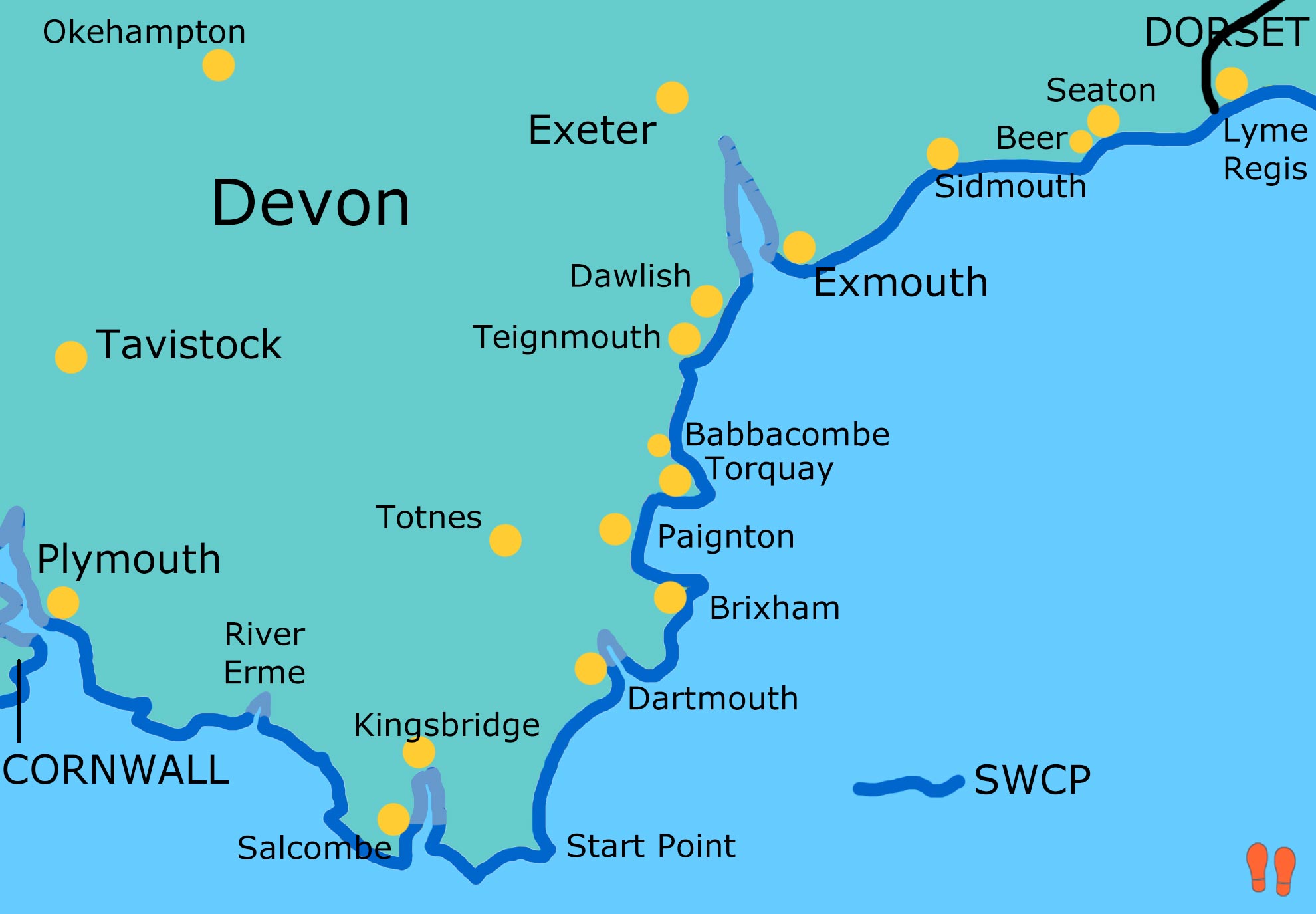 The East and South Devon Coast